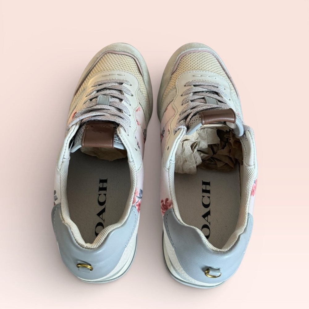 Coach Runners with Floral Print - Picture 6 of 7